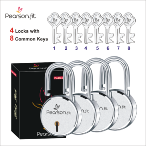 65mm 04 Lock with 8 Keys Regular Size Same Key Lock Set